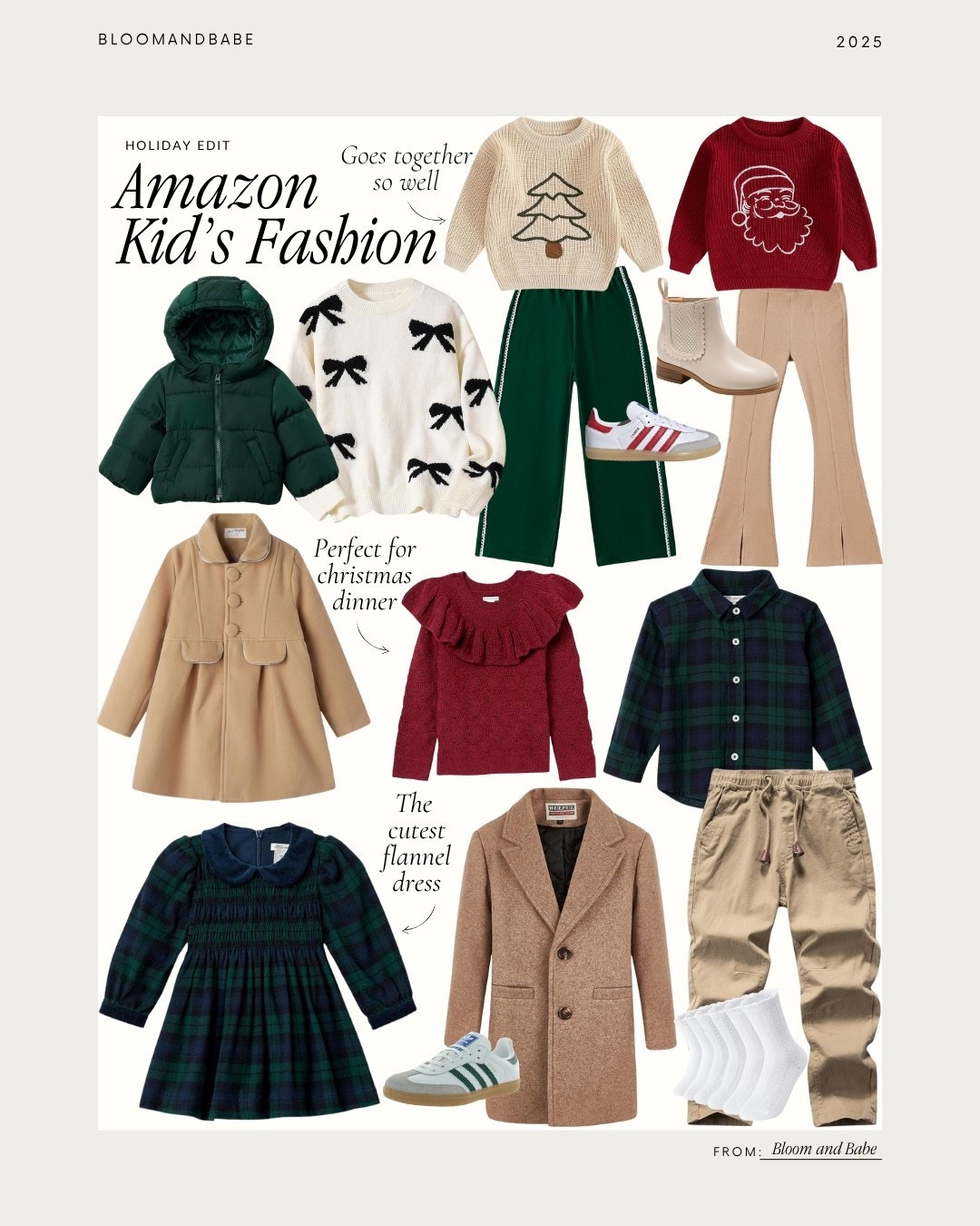 Holiday outfits for the little ones always feel extra special. I pulled together my favorite Amazon finds that are festive, comfortable, and so easy to mix and match. These are the pieces I would reach for all season long. 

#LTKSeasonal #LTKHoliday #LTKKids