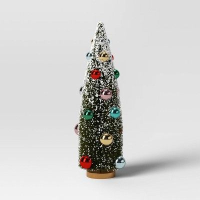 Large Ornament Bottle Brush Christmas Tree - Threshold™ | Target