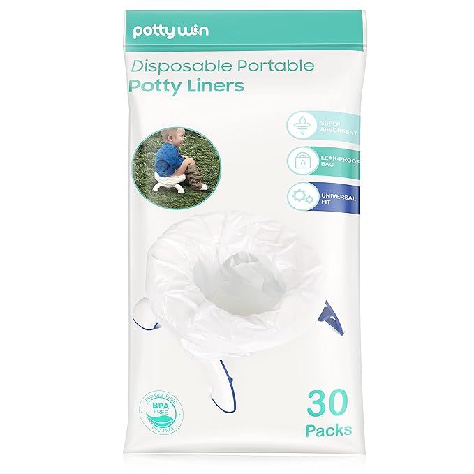 [30 Counts] Disposable Potty Liners Compatible with OXO Tot 2-in-1 Go Potty, Potty Refill Bags fo... | Amazon (US)