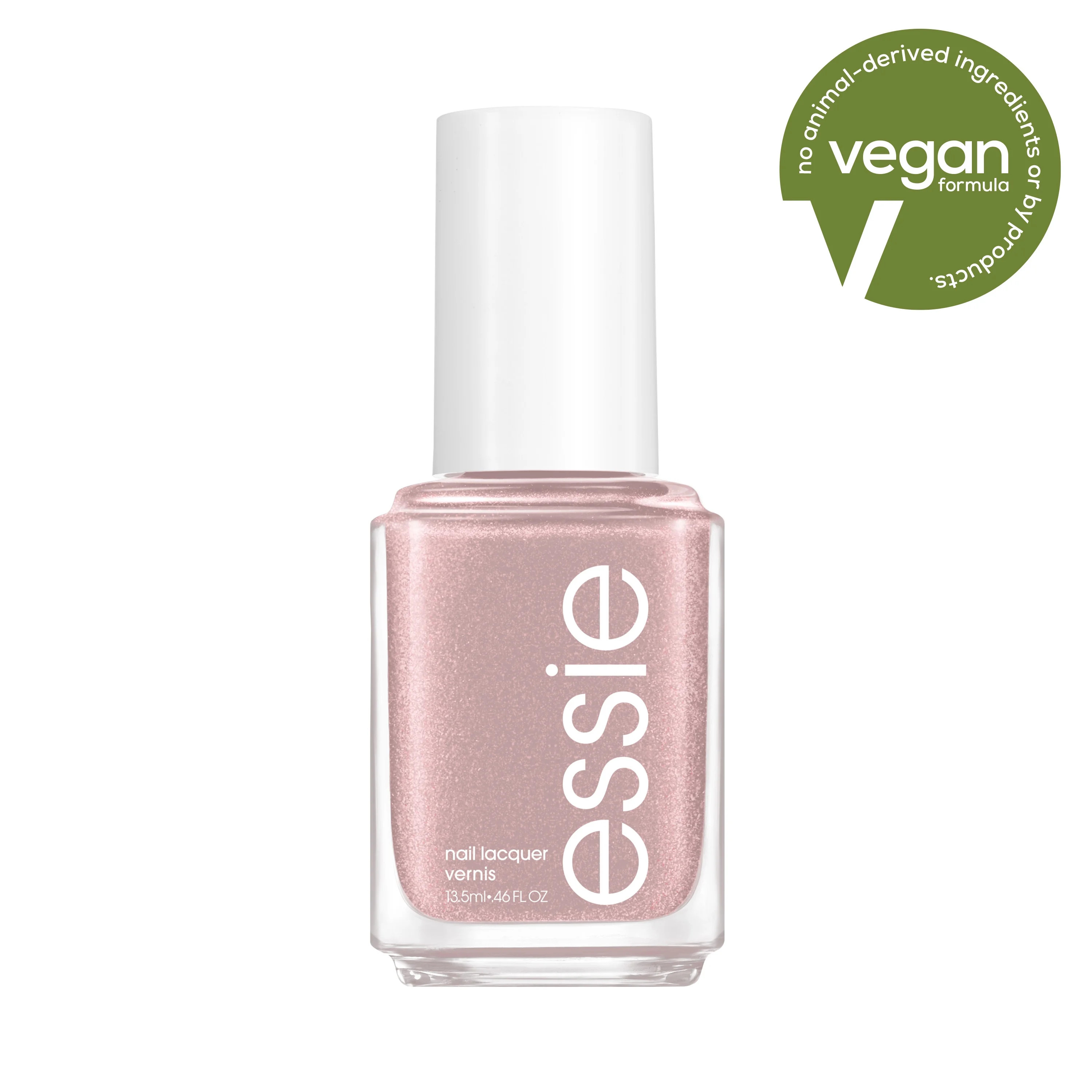 essie salon-quality nail polish, 8-free vegan, dusky pink, Wire-less is More, 0.46 fl oz - Walmar... | Walmart (US)