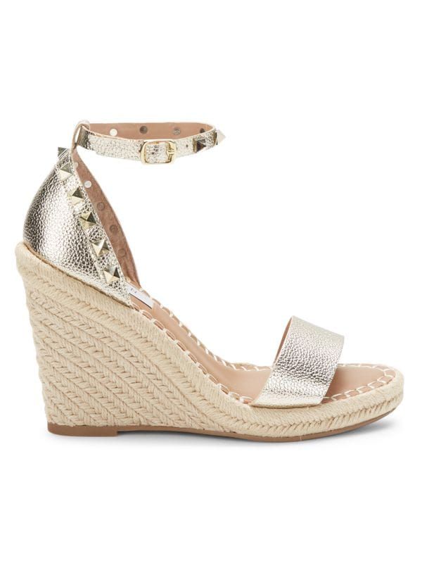 Peni Studded Wedge Sandals | Saks Fifth Avenue OFF 5TH