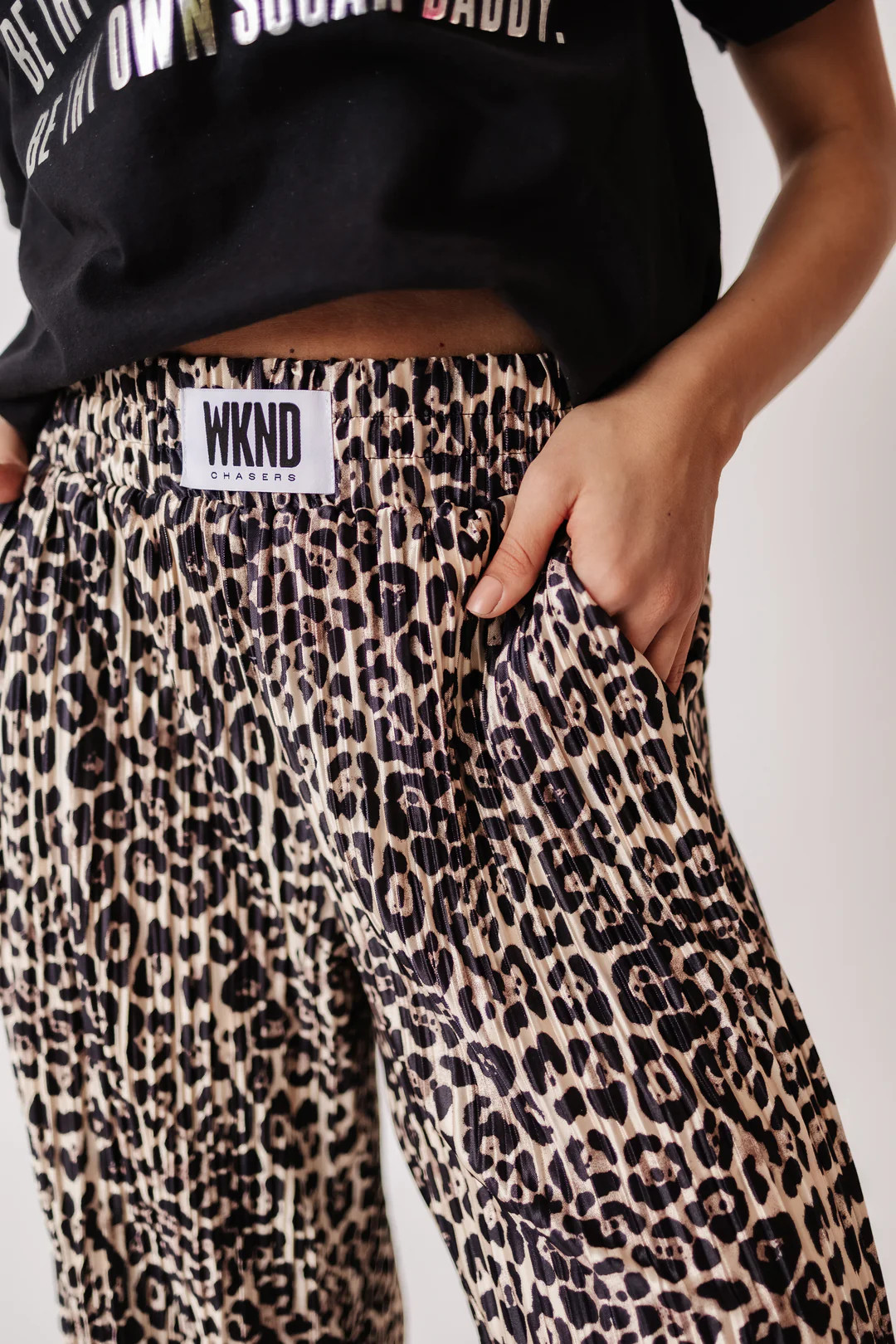 Leopard Plisse Pants [S-3X] | WKNDchasers