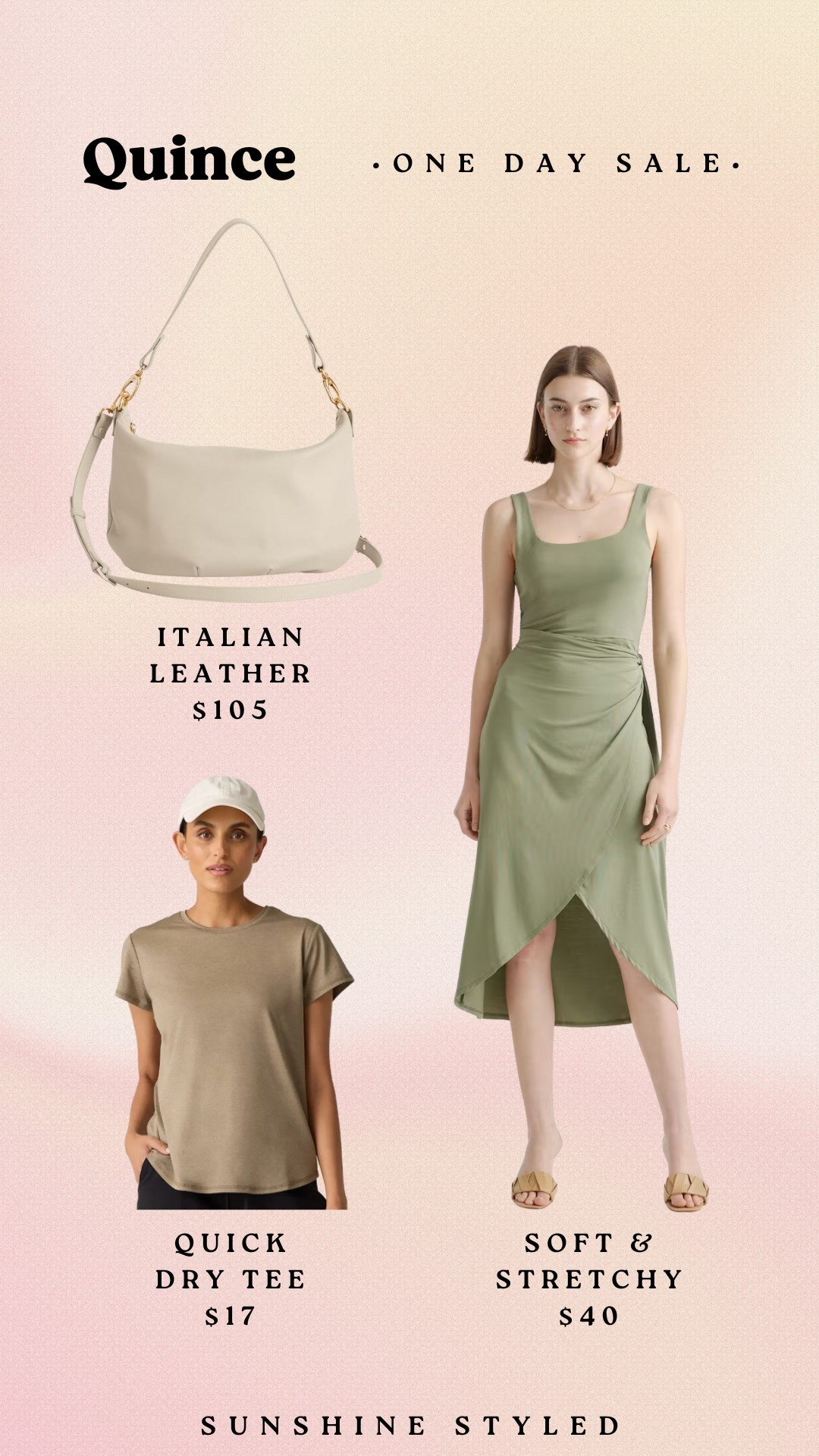 Quince One Day Sale ✿ What I ordered, dress in size Small and went up 1 in the tee to Medium (I like my shirts oversized)

#LTKSeasonal #LTKFindsUnder50 #LTKSaleAlert