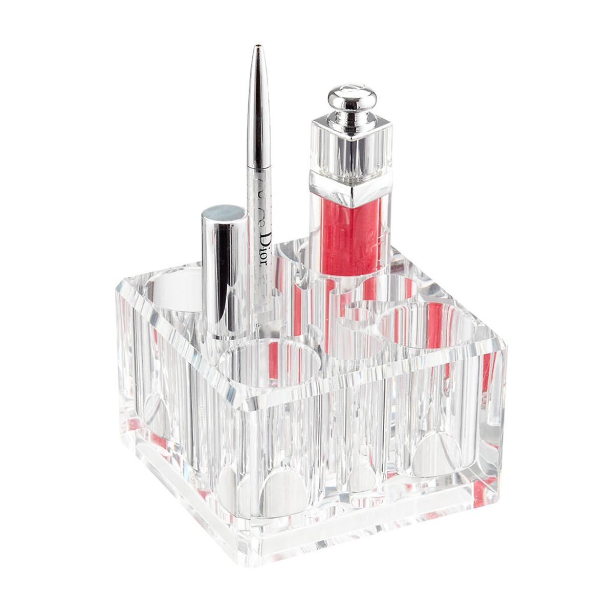 Acrylic Lipstick & Pencil Cube | The Container Store