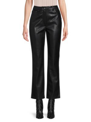 Straight Leg Faux Leather Pants | Saks Fifth Avenue OFF 5TH