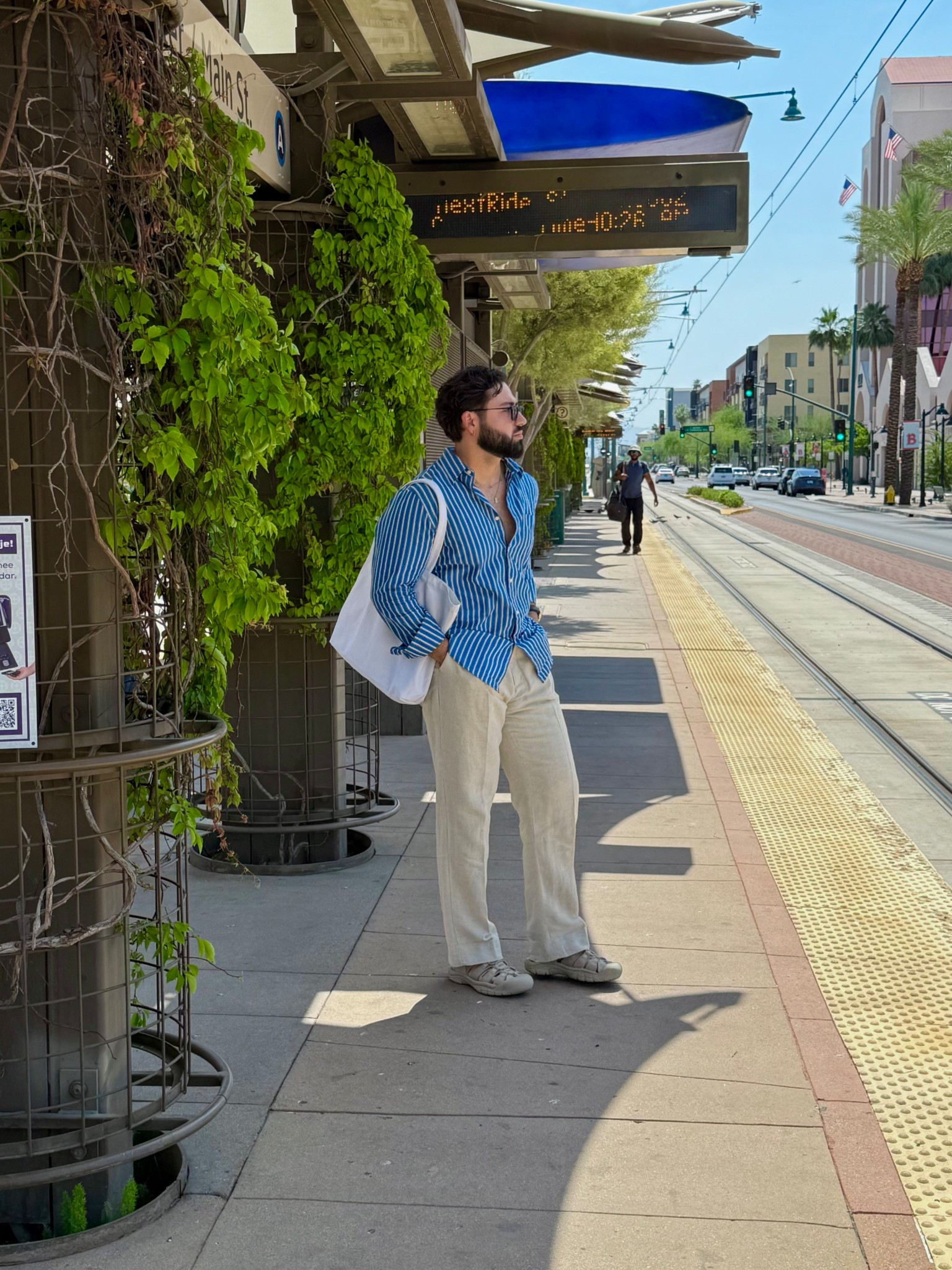 Today’s summer outfit while I wait for the light rail 🚈 

Summer fashion , summer outfits , summer clothes, men’s outfits

#LTKMens #LTKStyleTip #LTKSummerEdit