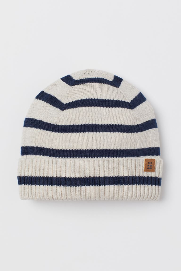 Fine-knit Cotton Hat | H&M (US + CA)