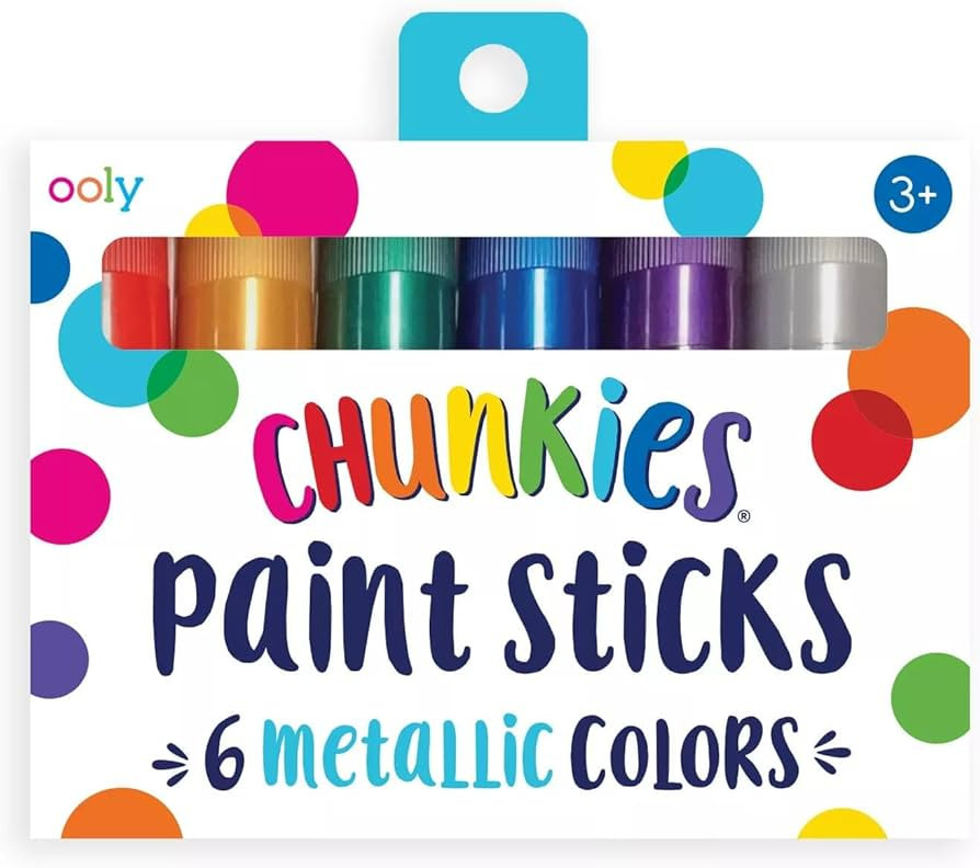 Amazon.com: OOLY Chunkies Twistable Tempera Paint Sticks For Kids, No Mess Kids Art Supplies for ... | Amazon (US)