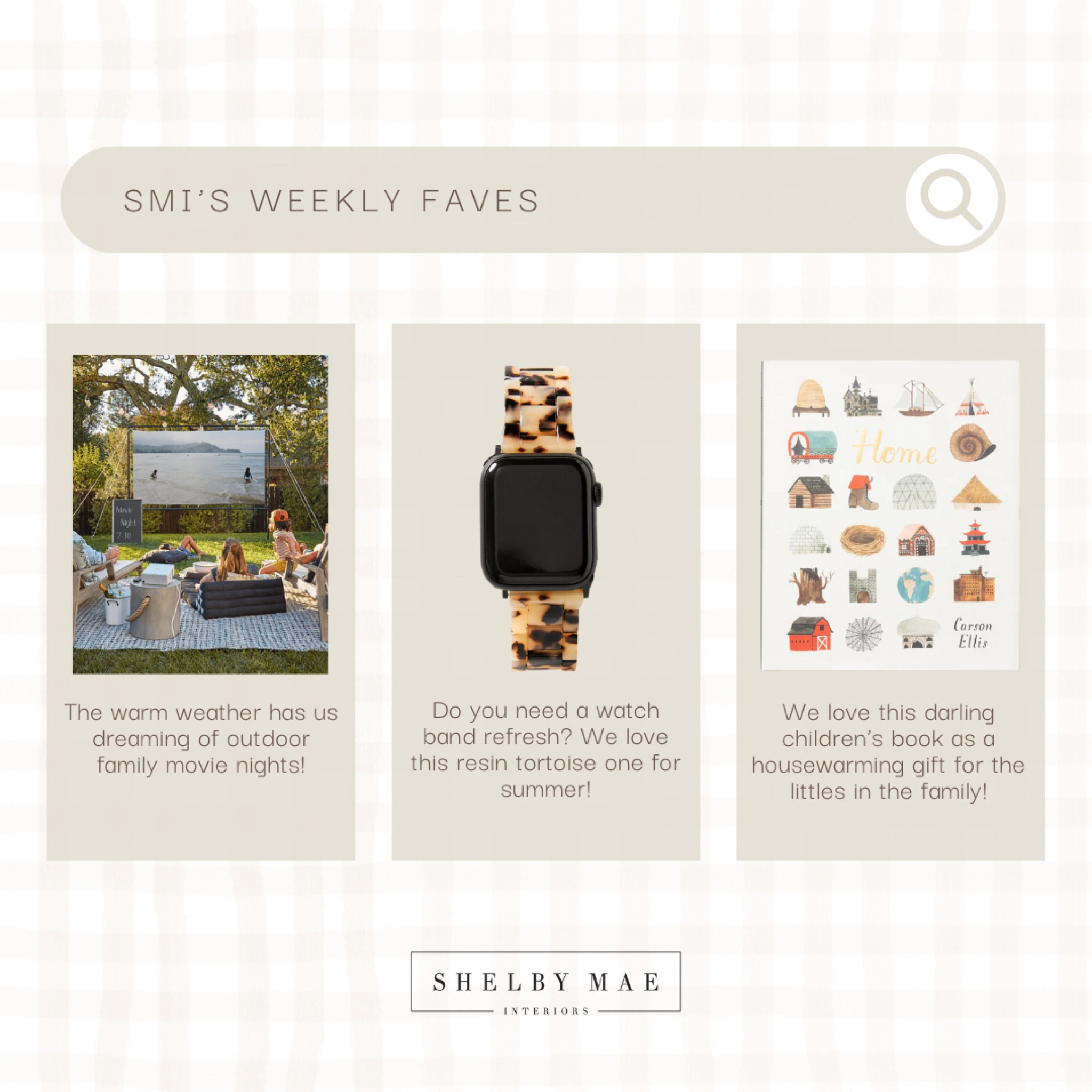 this week’s faves are influenced by warm weather, summer moves + a little refresh for your very favorite accessory!

#shelbymayinteriors

#LTKKids #LTKHome #LTKSeasonal