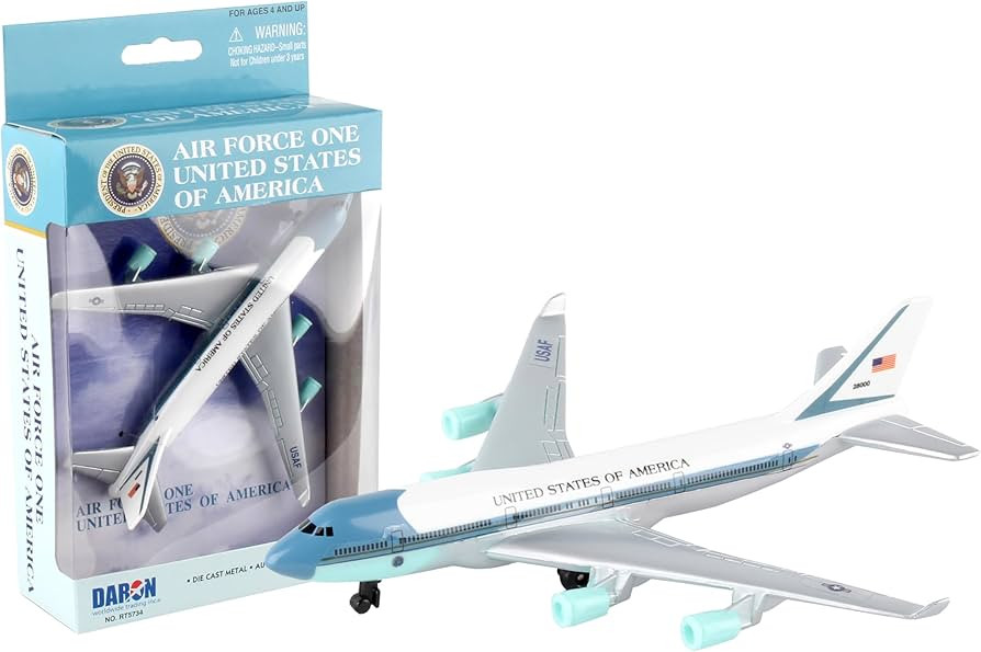 Daron Air Force One Single Plane,White | Amazon (US)