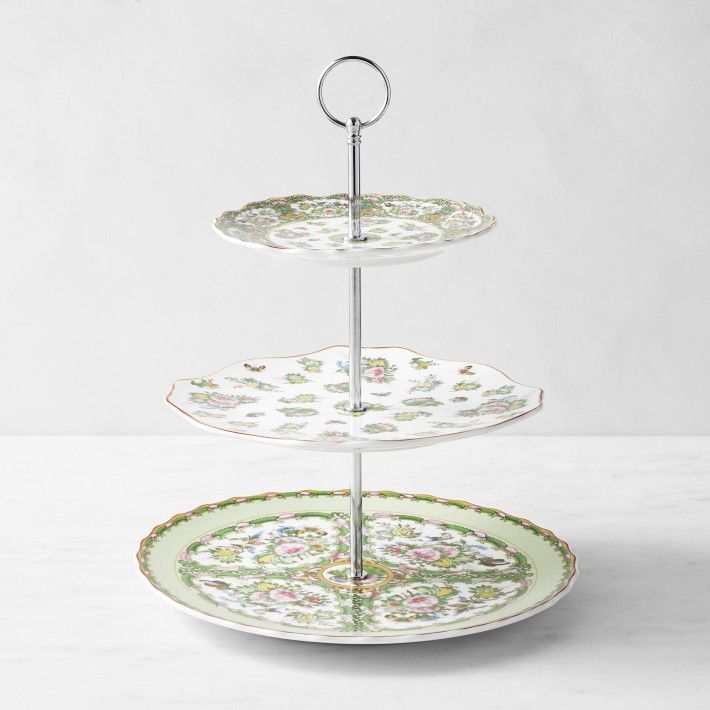 Famille Rose 3-Tiered Stand | Williams-Sonoma