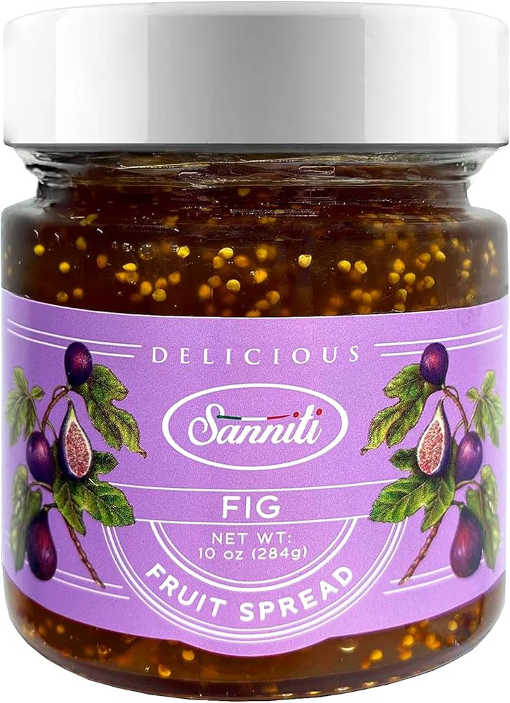 Sanniti Mediterranean Fig Spread, 10 oz | Amazon (US)