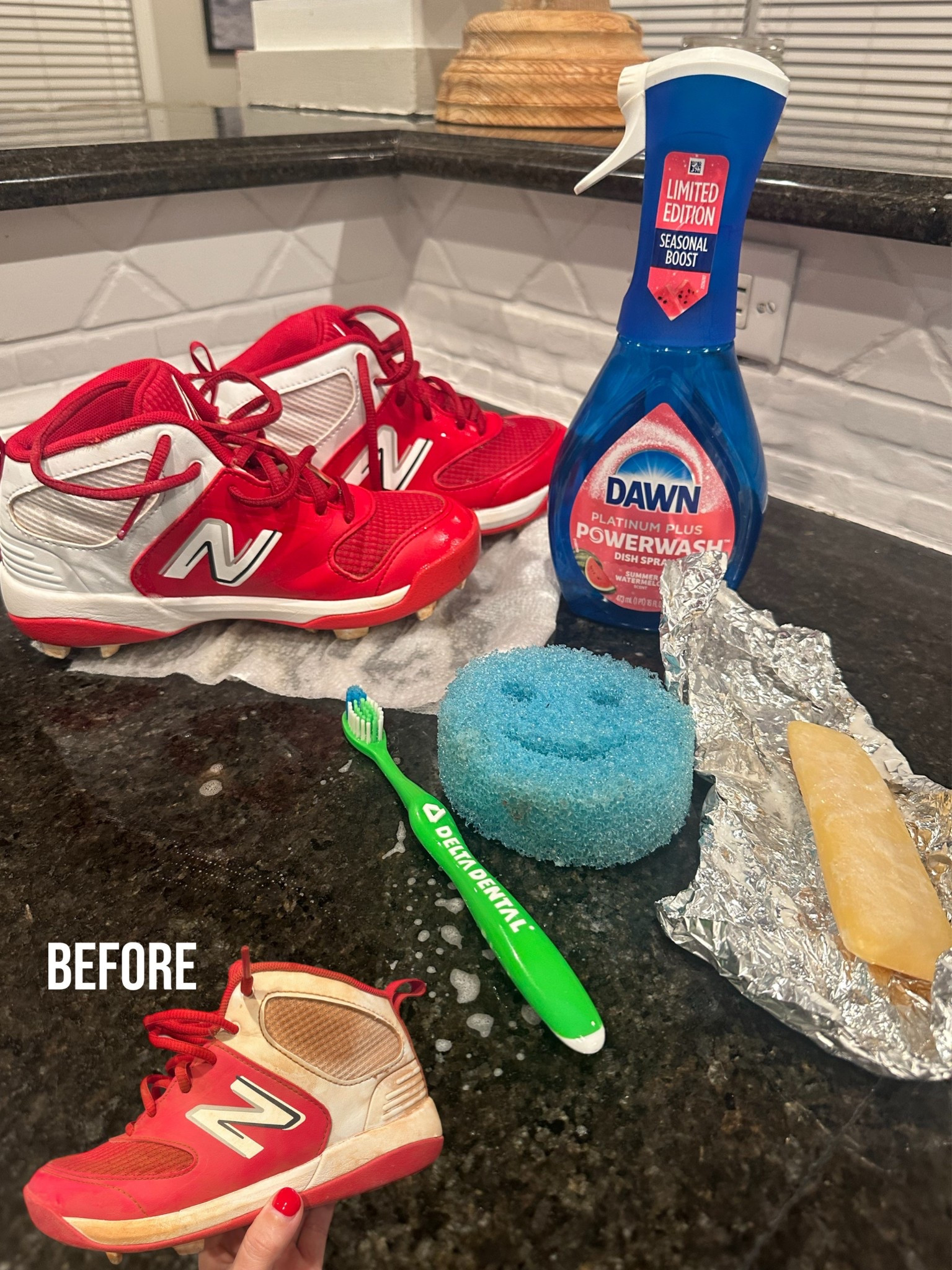 Shoe cleaning tools - perfect for those dirty cleats! 

#LTKActive #LTKFindsUnder50 #LTKFamily