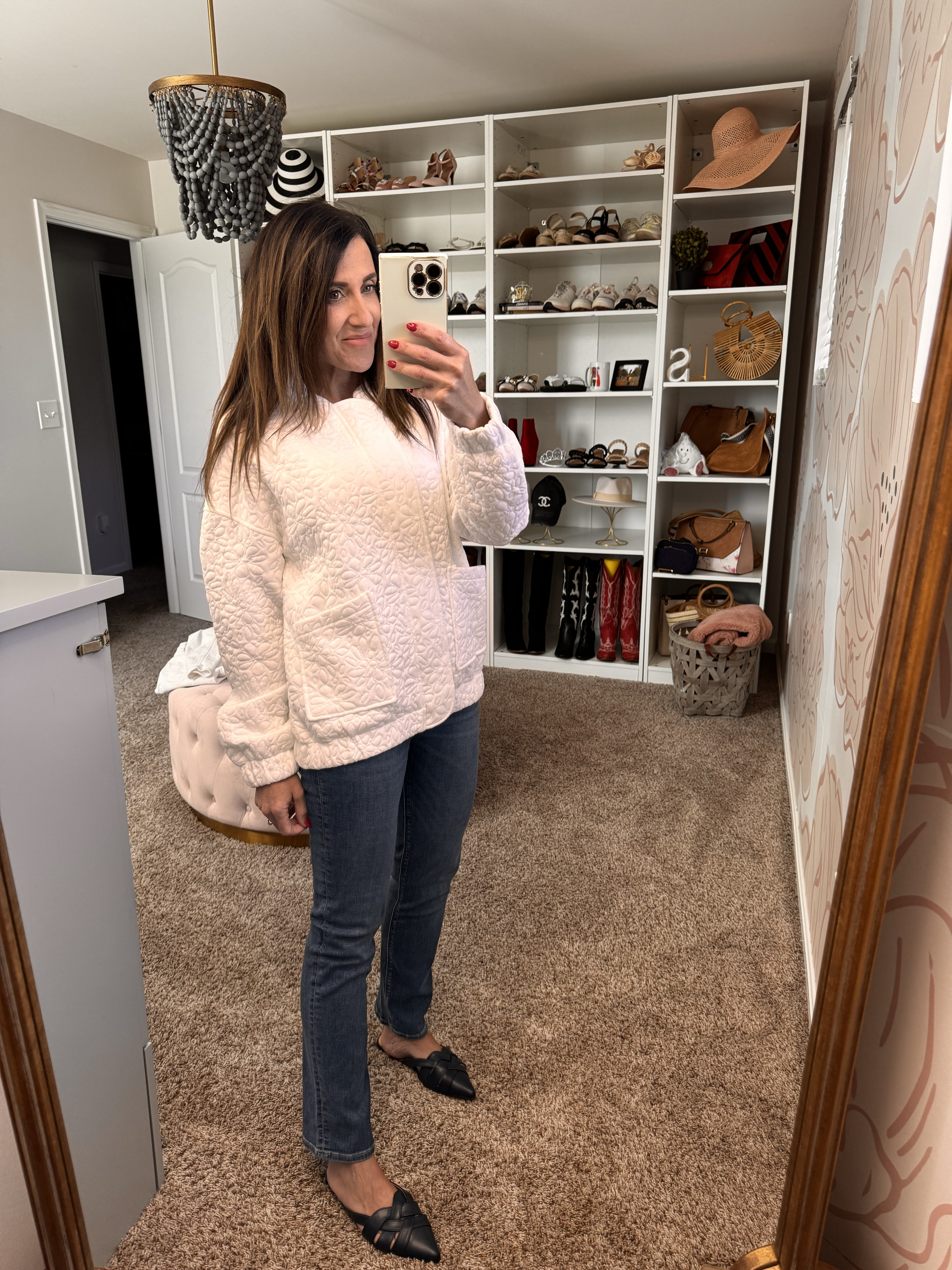 Perfect transition jacket.  Fits tts.  Wearing a small.   

#LTKShoeCrush