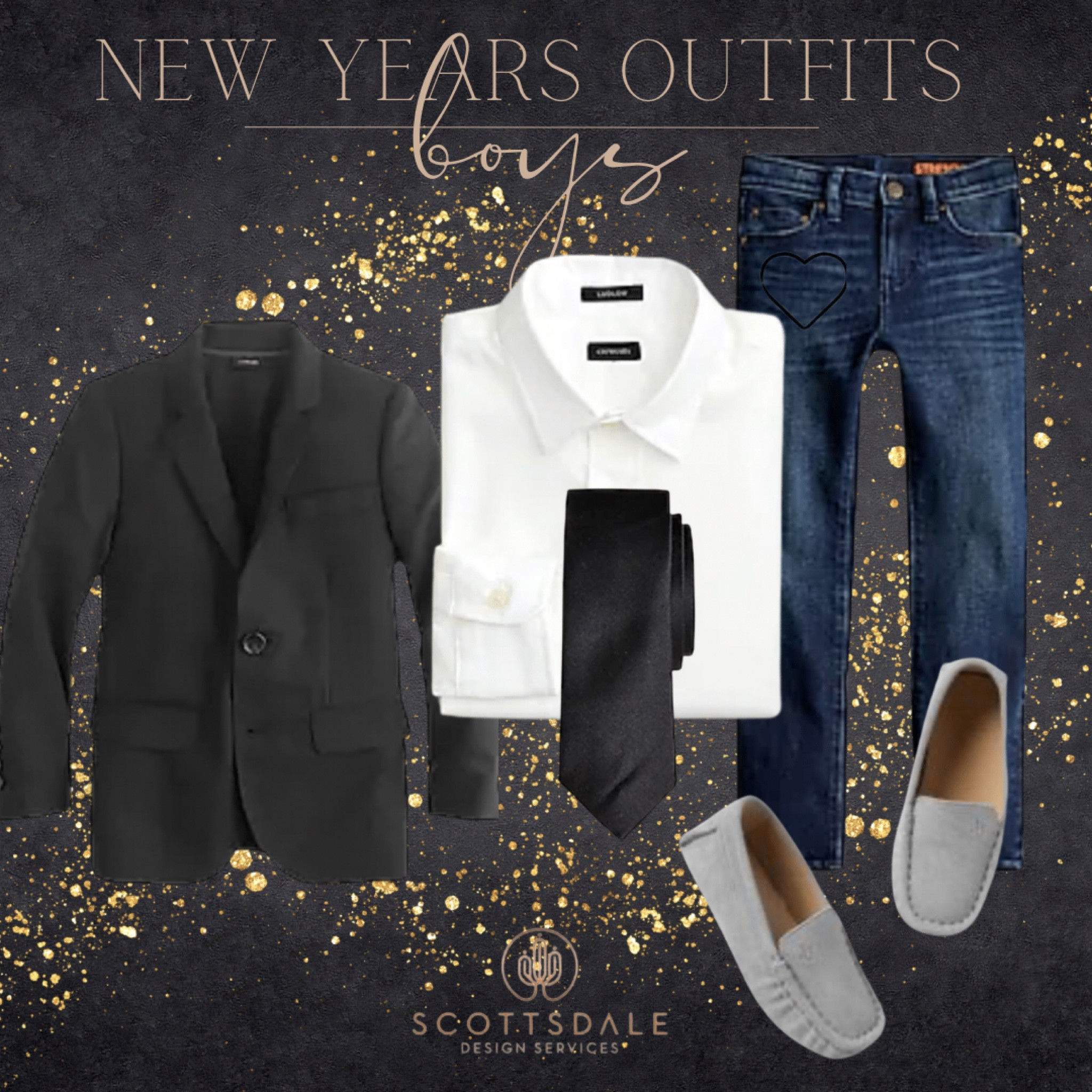 Boys New Years Eve Outfit🖤✨

NYE outfit, New Years outfit, boys fashion, family outfits, family photos, New Years Family Photos

#LTKkids #LTKHoliday #LTKfamily