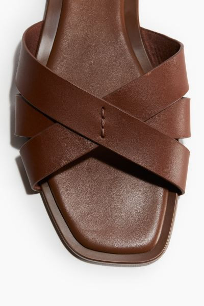 Leather sandals | H&M (UK, MY, IN, SG, PH, TW, HK)
