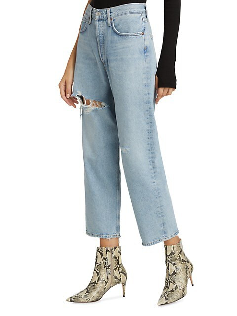 90s Cropped Jeans | Saks Fifth Avenue