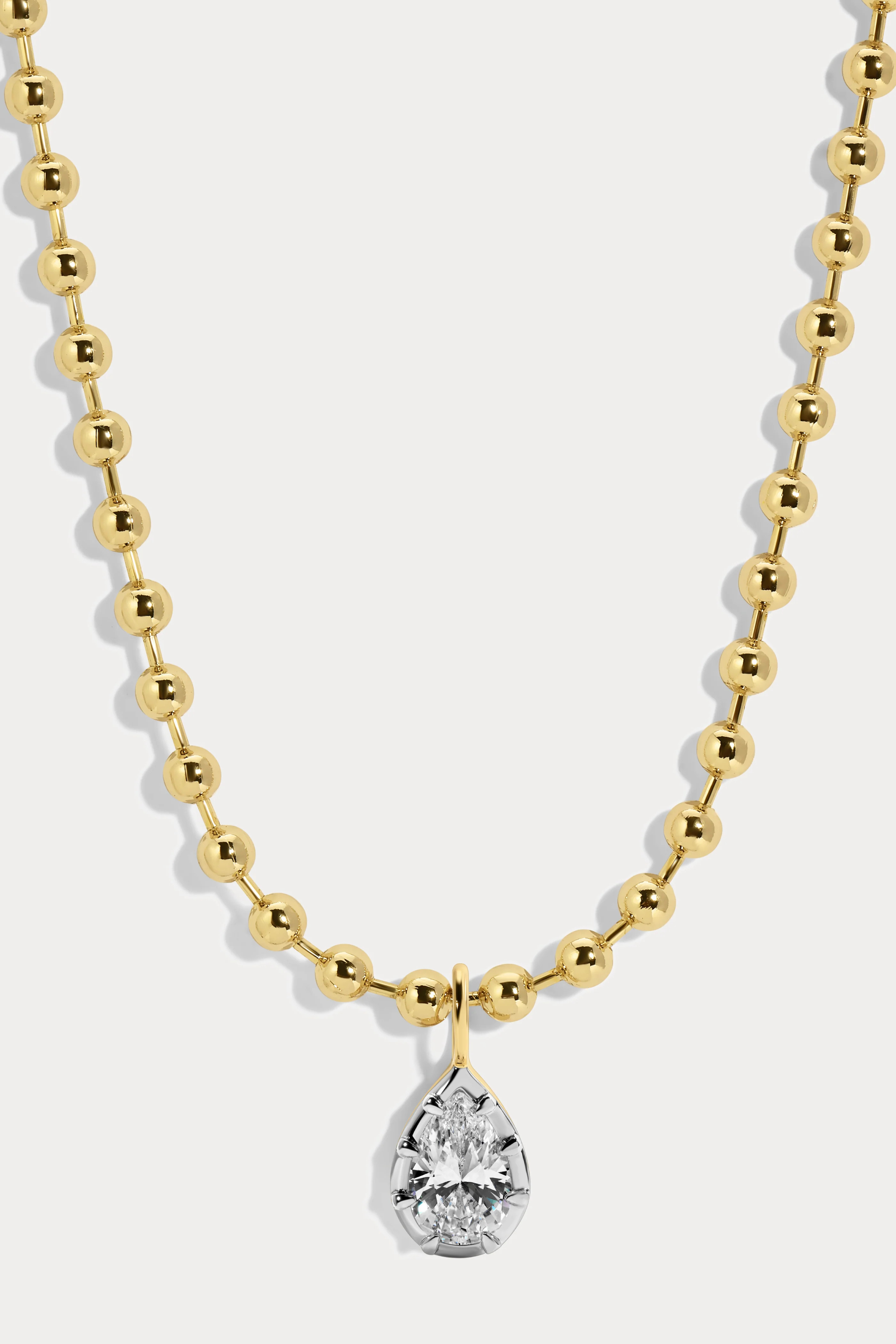 Cleo Pear Necklace | Lili Claspe