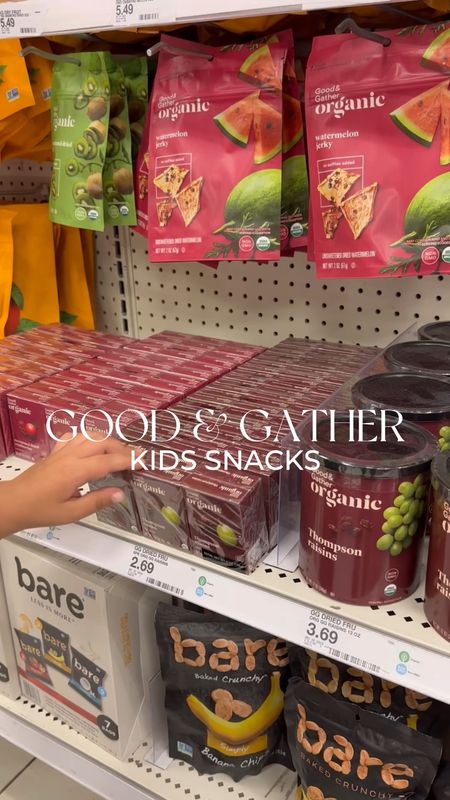 Good and Gather snacks from target 🍎 these are some of my kids favs go-to snacks for school and home 🥰 #target #targetfinds #lunch #lunchbox #goodandgather #school #kids 

#LTKkids #LTKfindsunder50 #LTKfamily