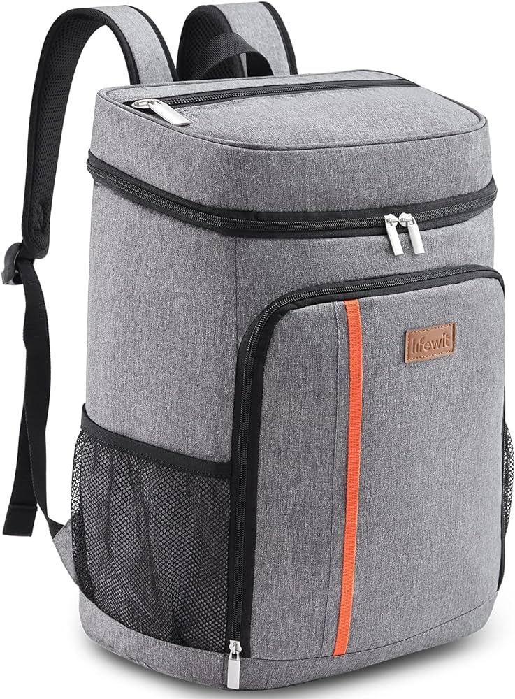 Lifewit 30-36 Cans Backpack Cooler Waterproof Insulated Soft Lunch Cooler Backpack Lightweight Le... | Amazon (US)