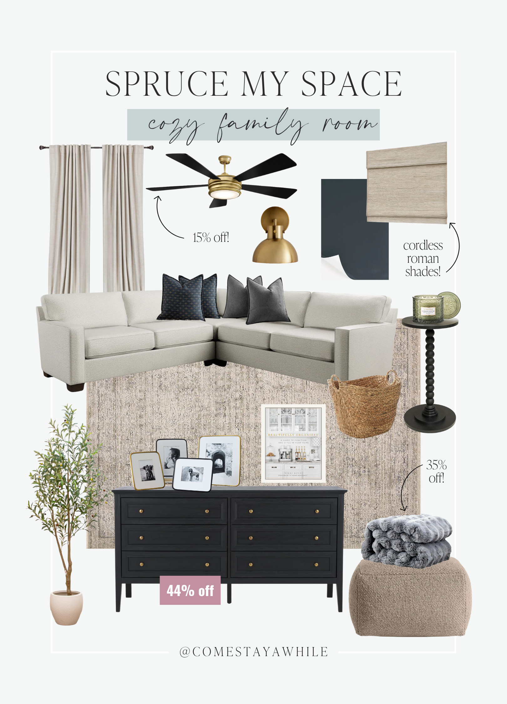 Loving these cozy living room picks from wayfair & amazon! 

This week on Spruce My Space I showed you how to lean into coziness to make your small space feel larger! 

Follow along for weekly room transformation ideas!

Living Room | Home Decor | Area Rug | Neutral Furniture  

 #LTKHome