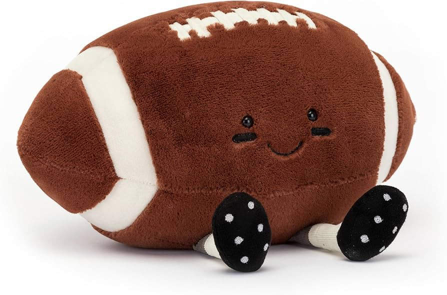 Jellycat Amuseables Football Stuffed Toy, 11 inches - Football Plush Gift for Sports Fans | Amazon (US)
