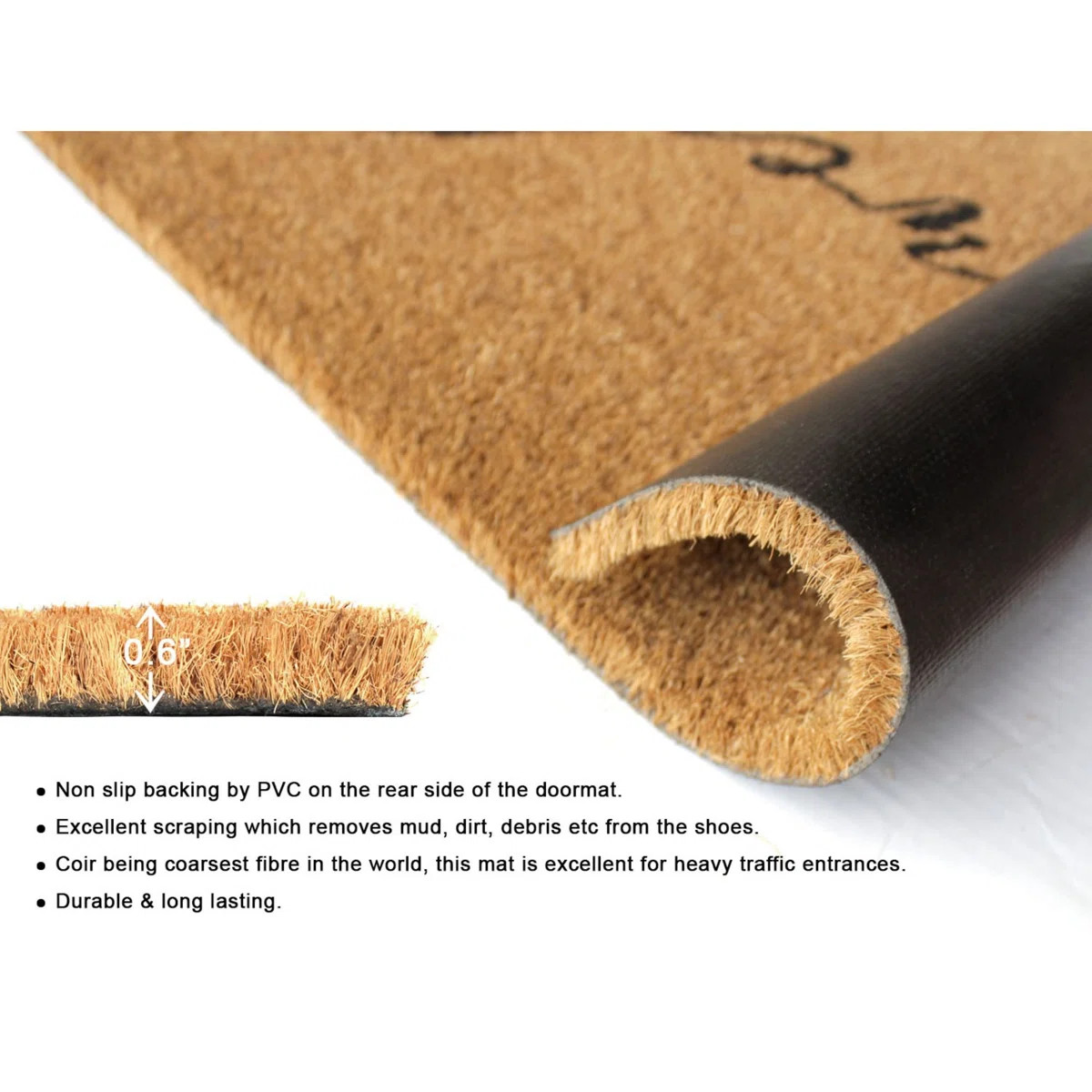 Abbie-Rayne Non-Slip Indoor / Outdoor DoormatByLark Manor™4.6Rated 4.6 out of 5 stars.23 Review... | Wayfair North America