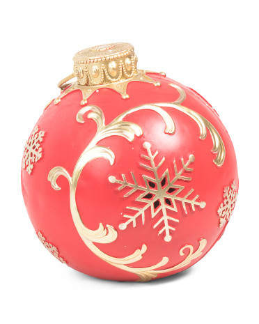 Led Outdoor Safe Oversized Ornament | TJ Maxx
