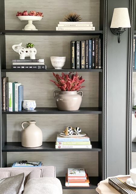 Shelf Styling | home decor ideas | home library | fall decor ideas 

#LTKSeasonal #LTKunder50 #LTKhome