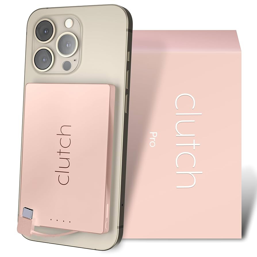 Clutch - Pro USB-C Portable Charger - Compatible with iPhone 15, 16 & Android Devices - Power Ban... | Amazon (US)