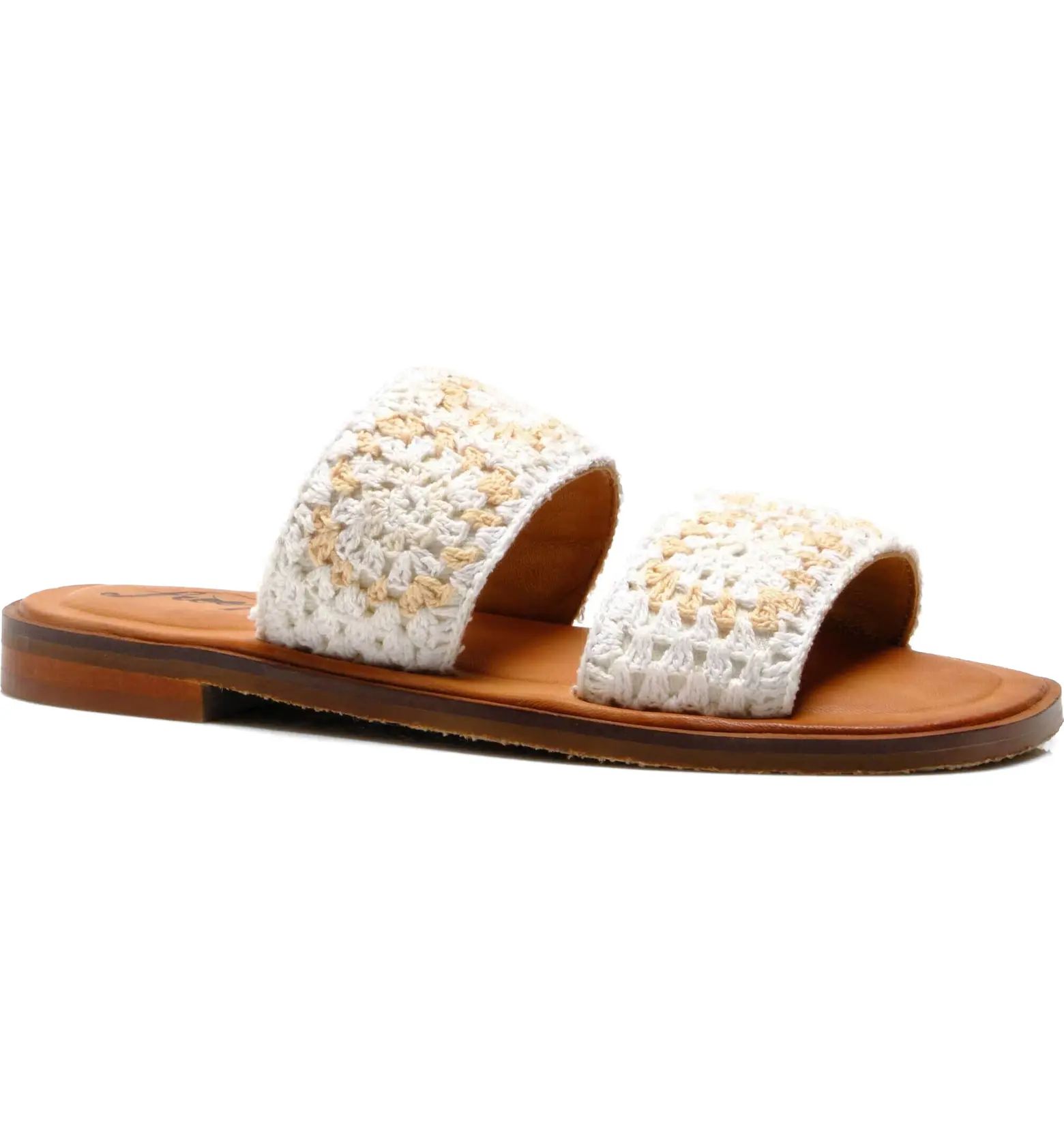 Juliet Crochet Slide Sandal (Women) | Nordstrom