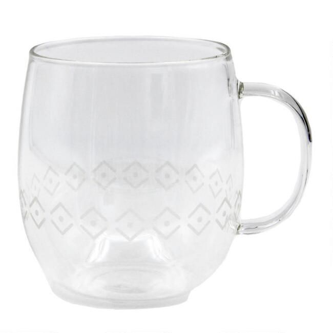 Etched Glass Gluhwein Mug Set Of 6 | World Market