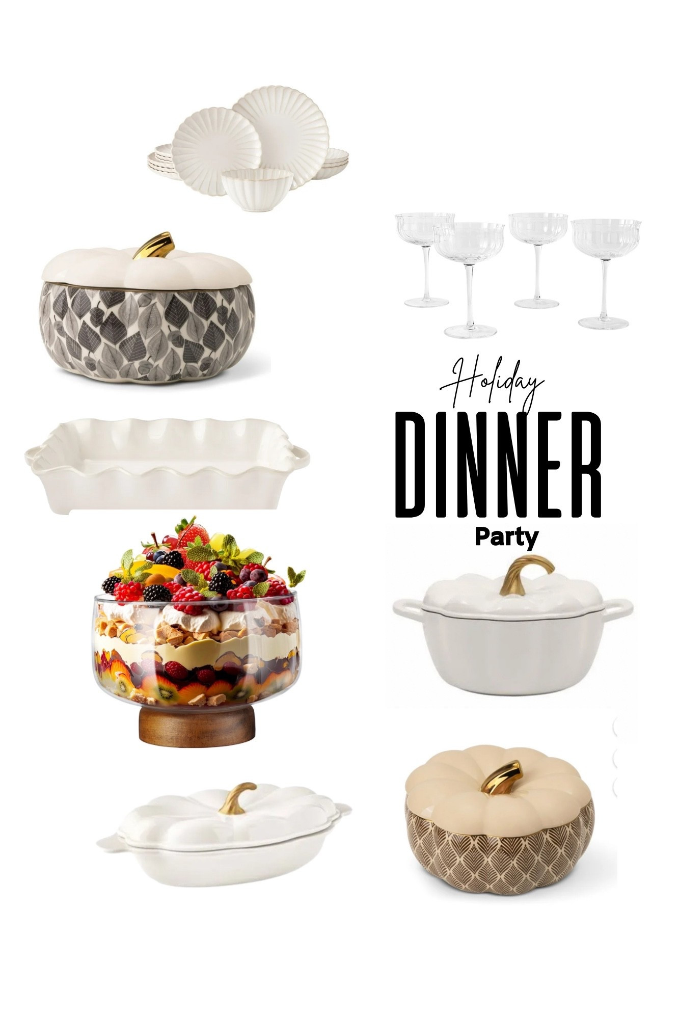 Dinner Serving Dishes 

#LTKSeasonal #LTKFindsUnder100 #LTKHome