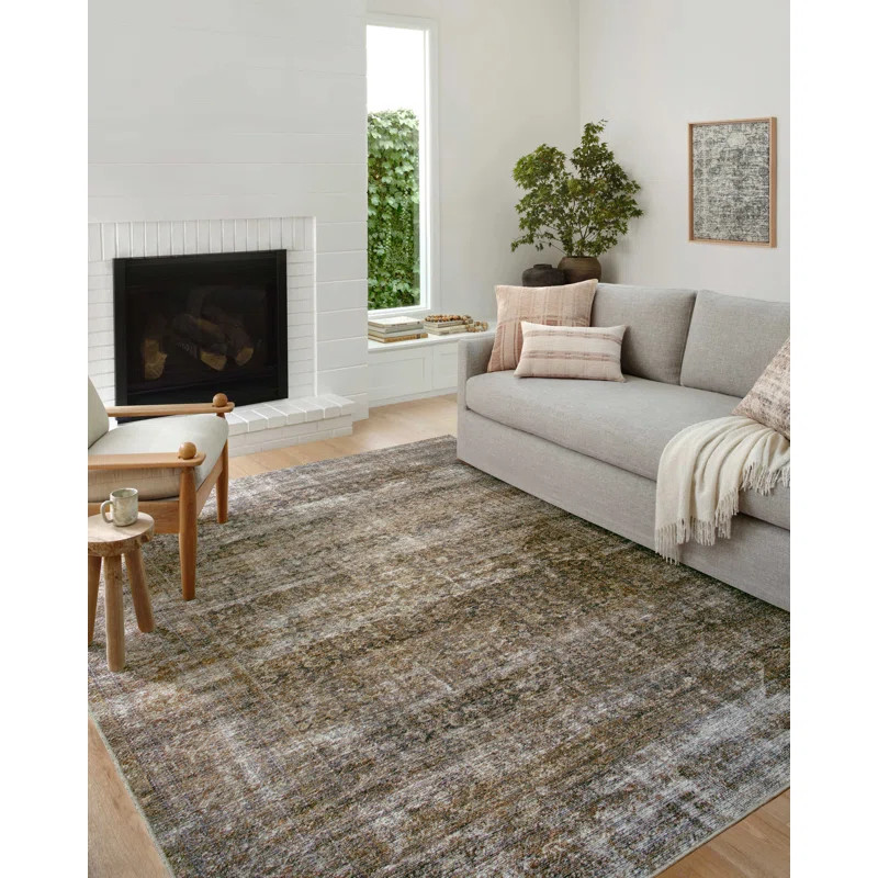 Billie Oriental Tobacco/Rust Area Rug | Wayfair North America