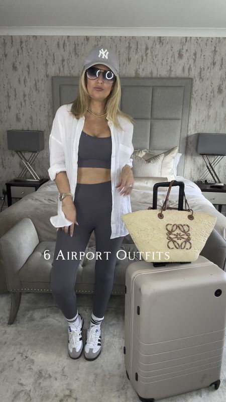 Airport outfits to wear right now 🖤

Im in the size small in the Adanola and Varley pieces 

#LTKsummer #LTKtravel #LTKeurope