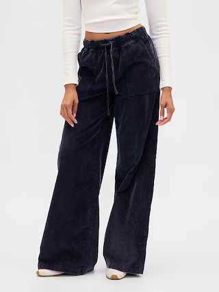 Mid Rise Corduroy Baggy Pants | Gap (US)