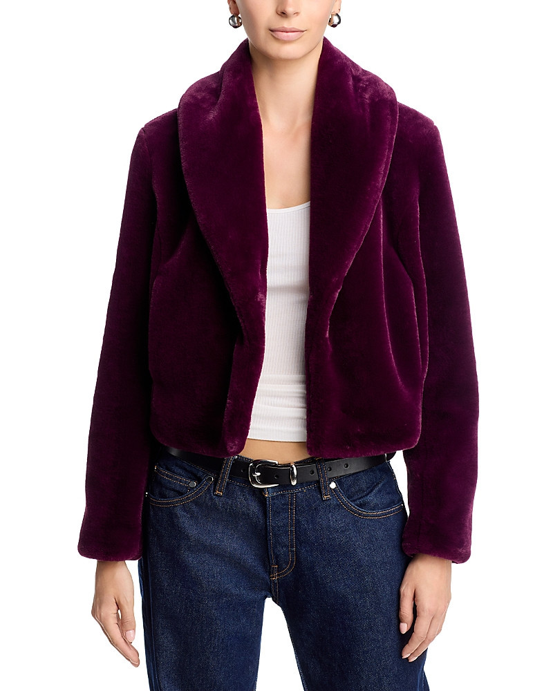 Blanknyc Shawl Collar Faux Fur Coat | Bloomingdale's (US)