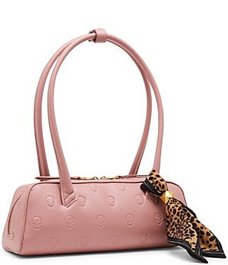 Betsey Johnson Skullicious East-West Satchel Bag - Blush | Dillard's