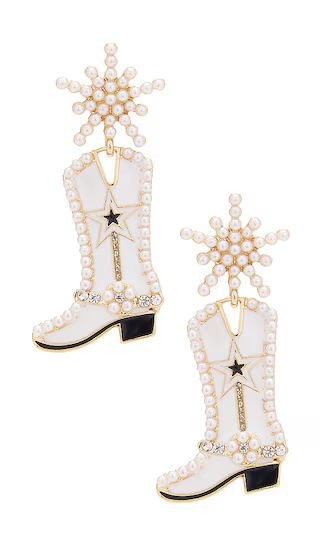 Dolly Earrings in White | Revolve Clothing (Global)