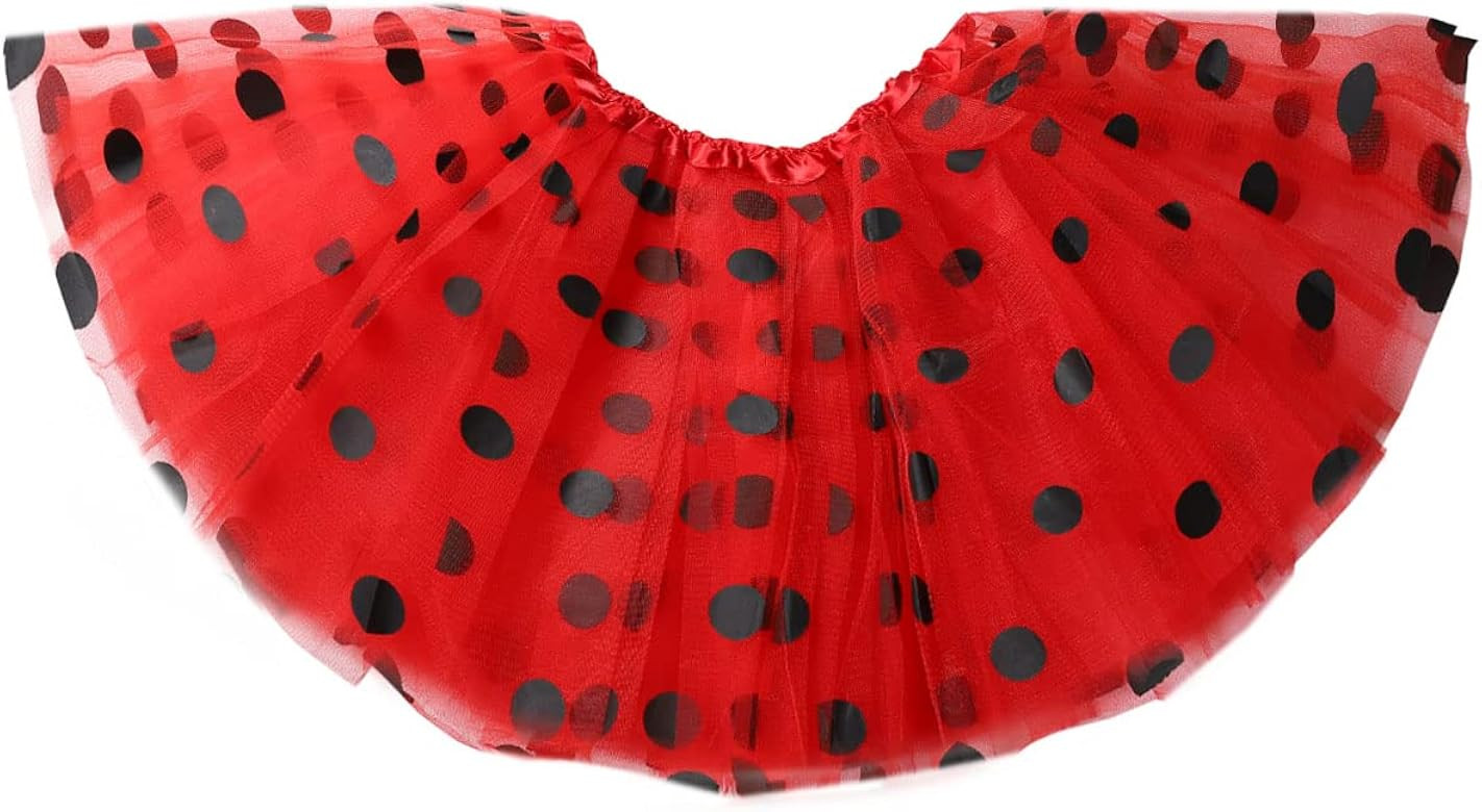 REETAN Ballet Layered Tulle Tutu Skirt Elastic Bubble Party Skirts Fashion Performance Costume fo... | Amazon (US)