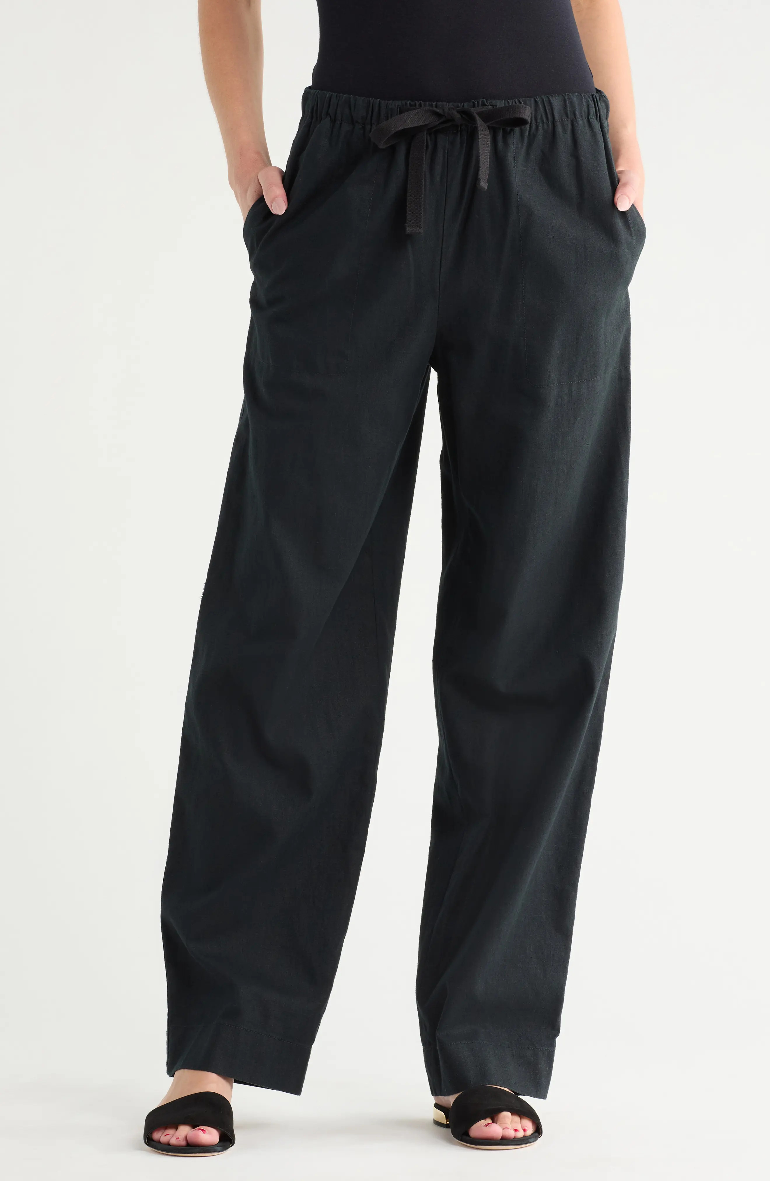 Tie Front Pull-On Pants (Women) | Nordstromrack | Nordstrom Rack