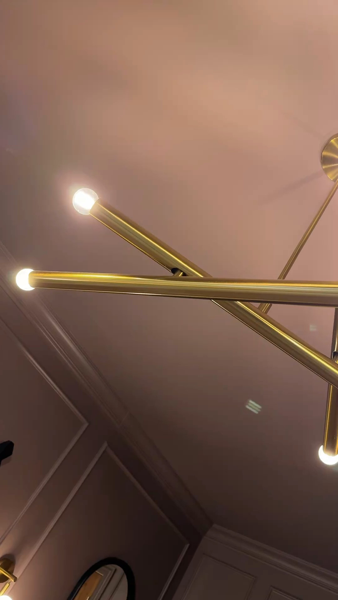 Brass trace chandelier from West Elm

#LTKHome