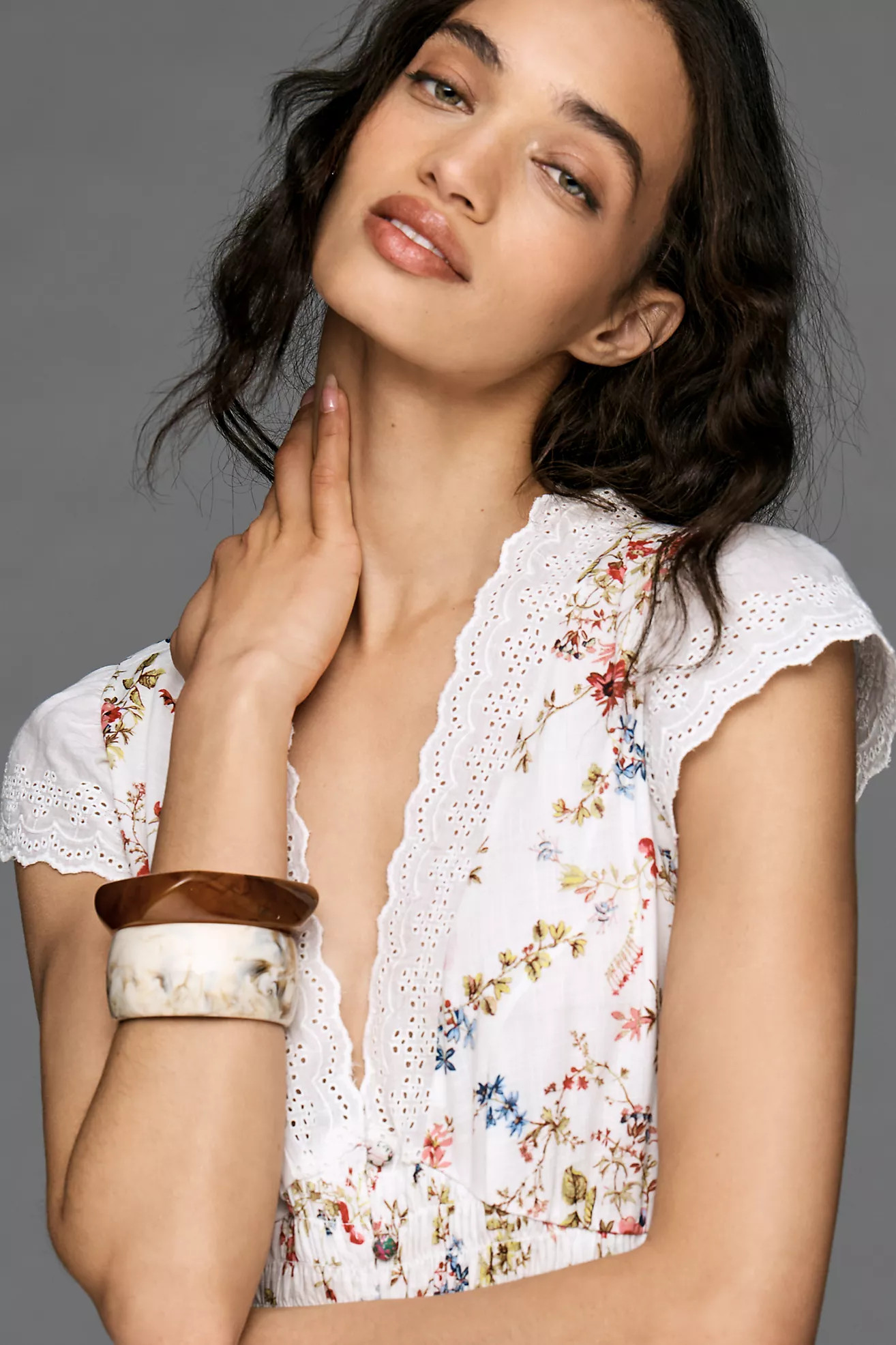 The Peregrine Tiered Deco Midi Dress | Anthropologie (US)