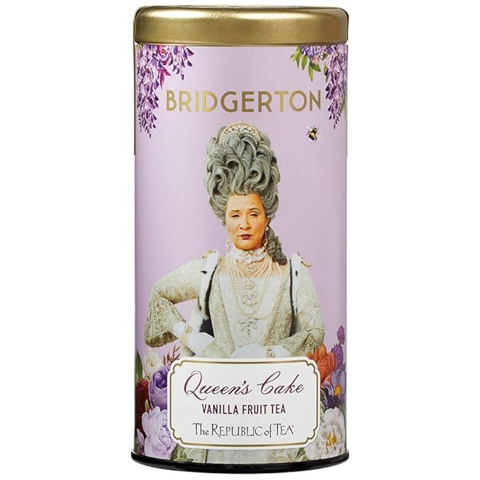 The Republic of Tea - Bridgerton Queen's Cake Vanilla Fruit Tea, 36 Tea Bags | Amazon (US)