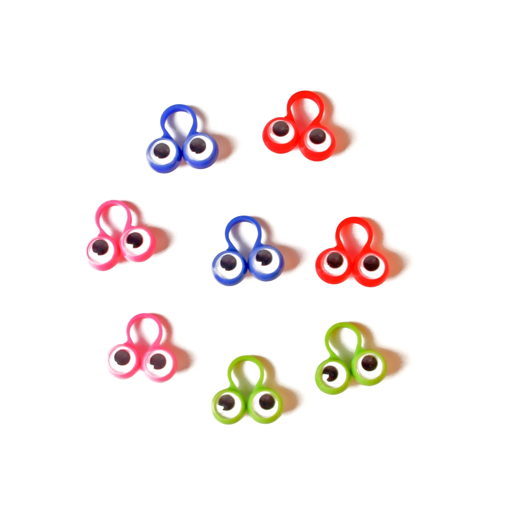 Way to Celebrate Googly Eye Rings - Fun Party Favors and Cake Decorations, 8ct - Walmart.com | Walmart (US)