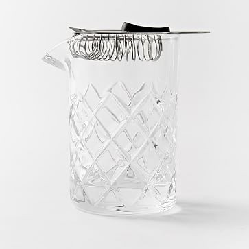 Essential Barware - Mixing Pitcher &amp; Strainer | West Elm (US)