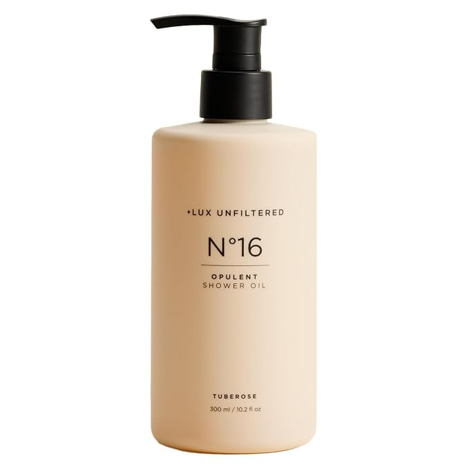 + Lux Unfiltered N°16 Opulent Shower Oil - Body Wash in Tuberose - Full Body Cleansing Oil with ... | Amazon (US)