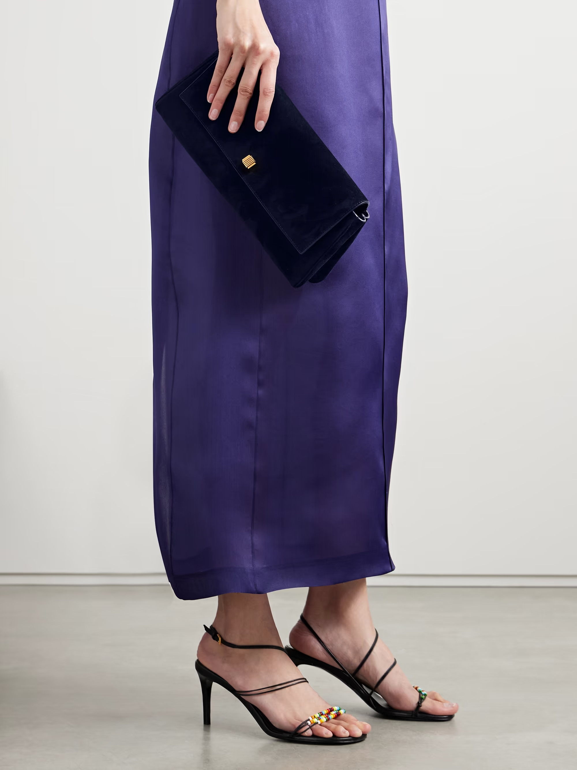 Audrey suede clutch | NET-A-PORTER (UK & EU)