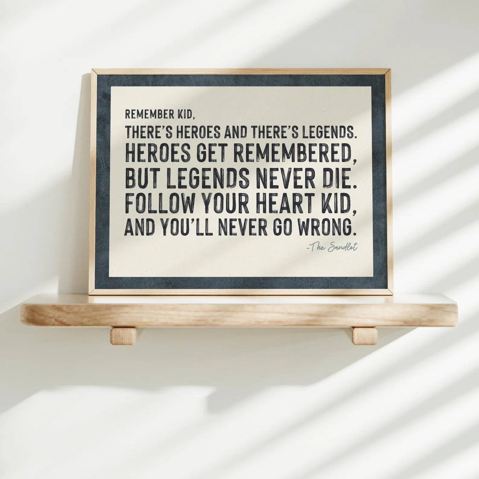 Baseball Art Boys Room Set of 6 Gallery Wall Baseball Quote Wall Art Custom Name Pennant Flag Pri... | Etsy (US)