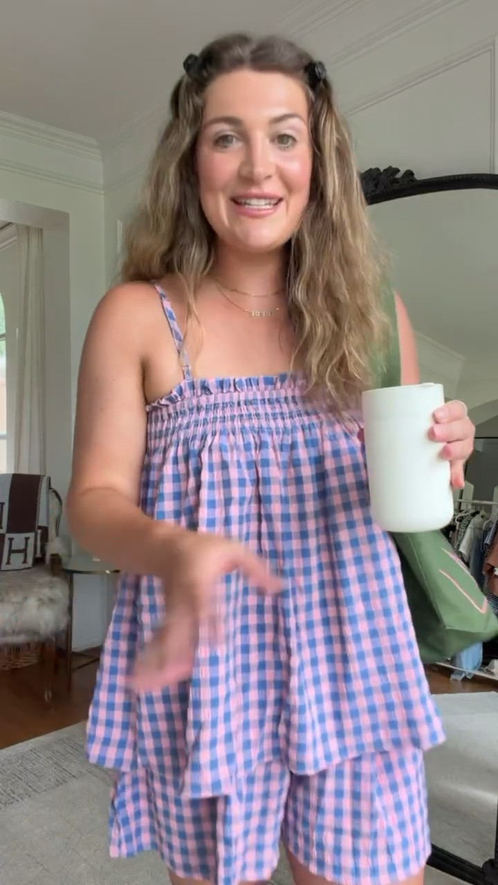 Loving this gingham (look for less) set from Amazon! So breezy for hot summer days 

Amazon fashion, Amazon finds, summer outfit inspiration, women’s fashion, matching set

#LTKgrwm #LTKootd